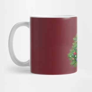 The Ginger Cat and the Christmas Tree Mug